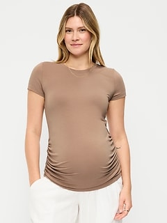 Maternity Crew-Neck T-Shirt