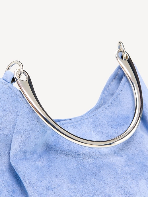 Image number 3 showing, The Occasion by Old Navy Mini Hobo Bag