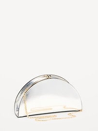 Image number 1 showing, The Occasion by Old Navy Half-Moon Clutch
