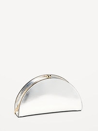 Image number 2 showing, The Occasion by Old Navy Half-Moon Clutch