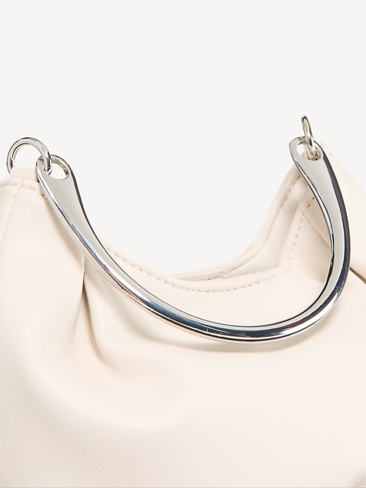 Image number 3 showing, The Occasion by Old Navy Mini Hobo Bag