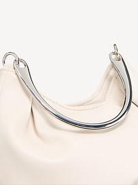 Image number 3 showing, The Occasion by Old Navy Mini Hobo Bag