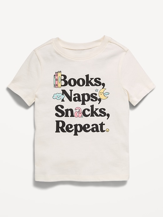 Image number 1 showing, Short-Sleeve Graphic T-Shirt for Toddler Girls
