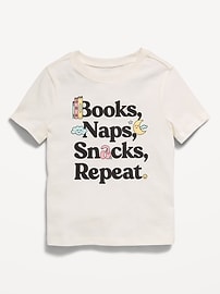 Image number 1 showing, Short-Sleeve Graphic T-Shirt for Toddler Girls