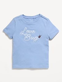 Image number 1 showing, Short-Sleeve Graphic T-Shirt for Toddler Girls