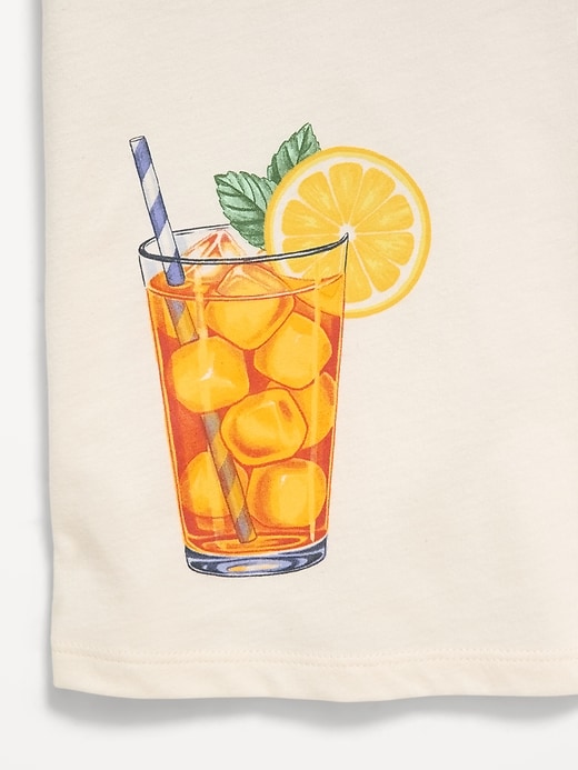 Image number 2 showing, Short-Sleeve Graphic T-Shirt for Girls