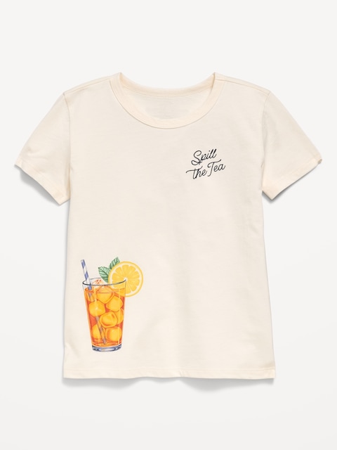 Short-Sleeve Graphic T-Shirt for Girls