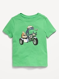 Image number 1 showing, Short-Sleeve Unisex Graphic T-Shirt for Toddler
