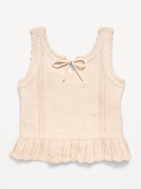Image number 1 showing, Sweater-Knit Tank Top for Girls