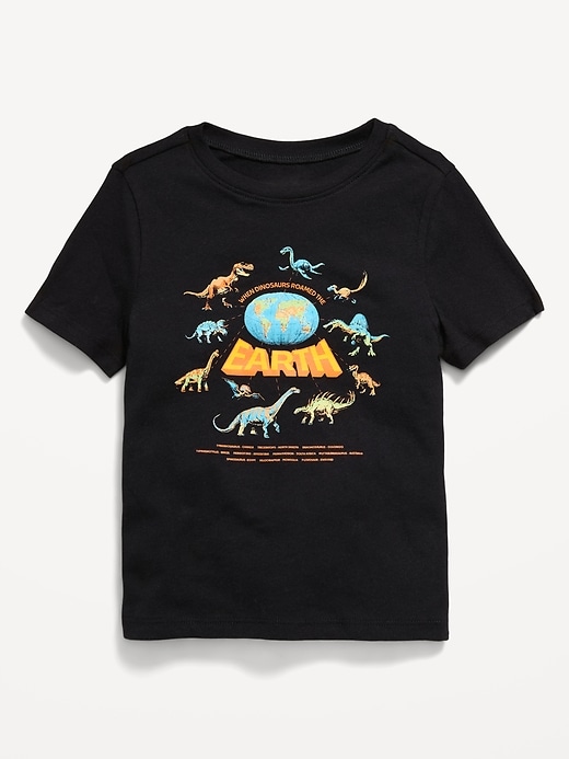 Image number 1 showing, Short-Sleeve Unisex Graphic T-Shirt for Toddler