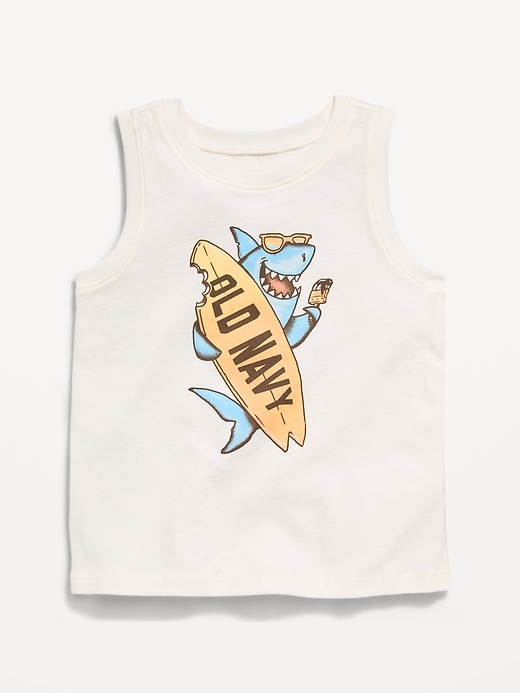 Image number 1 showing, Logo-Graphic Tank Top for Toddler Boys