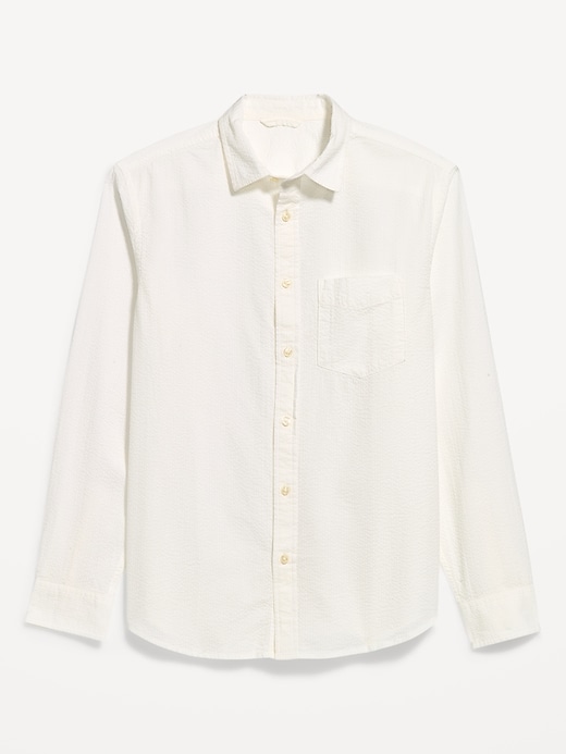 Image number 4 showing, Long-Sleeve Relaxed Pocket Shirt