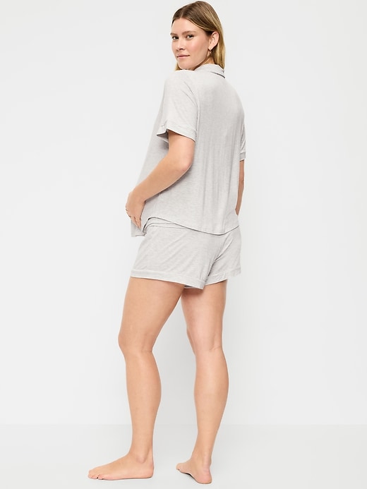 Image number 2 showing, Maternity Classic Pajama Short Set