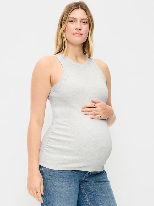 Image number 1 showing, Maternity High-Neck Tank Top