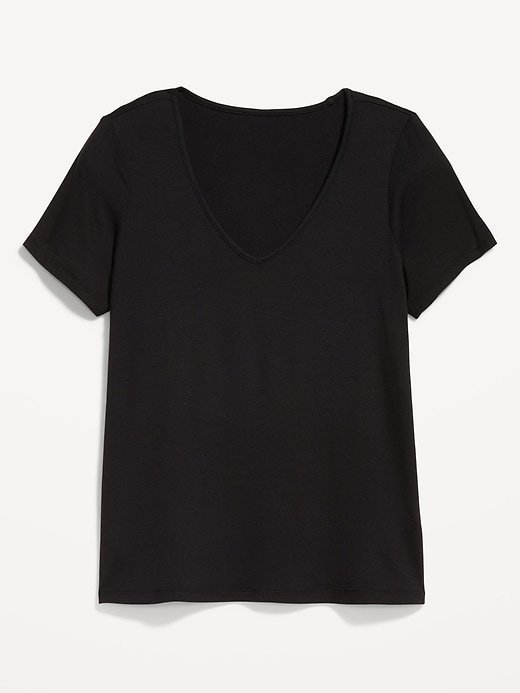 Image number 3 showing, Luxe V-Neck T-Shirt