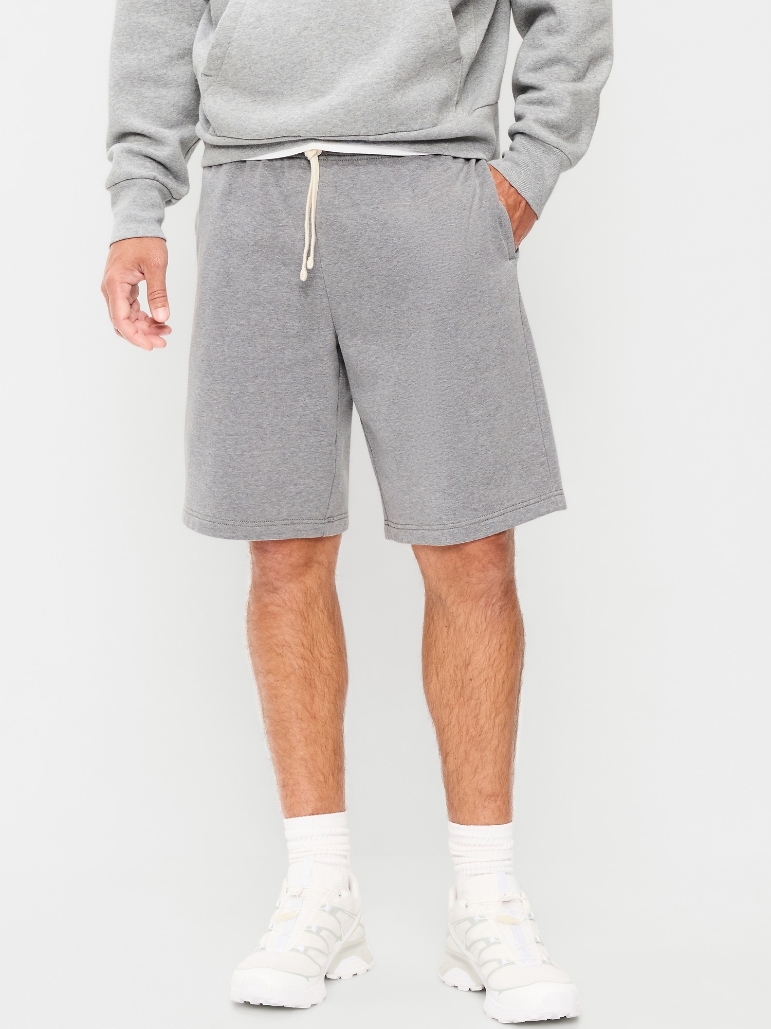 Rotation Baggy Fleece Shorts -- 10-inch inseam