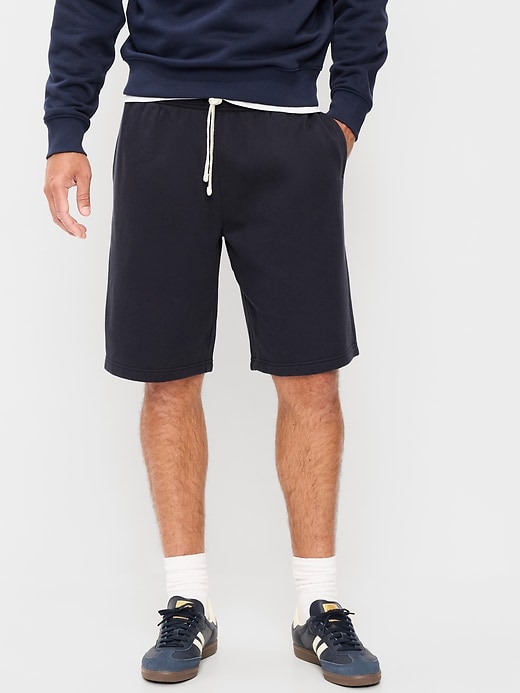 Image number 1 showing, Rotation Baggy Fleece Shorts -- 10-inch inseam