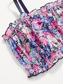 Image number 2 showing, Ruffle-Edge Mesh Bralette