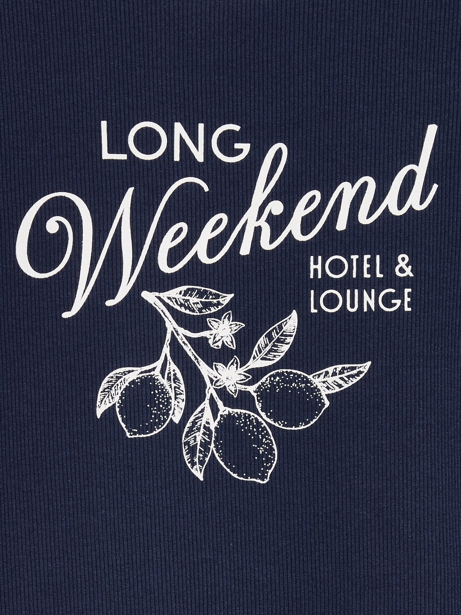 Snug Ribbed Crop T-Shirt