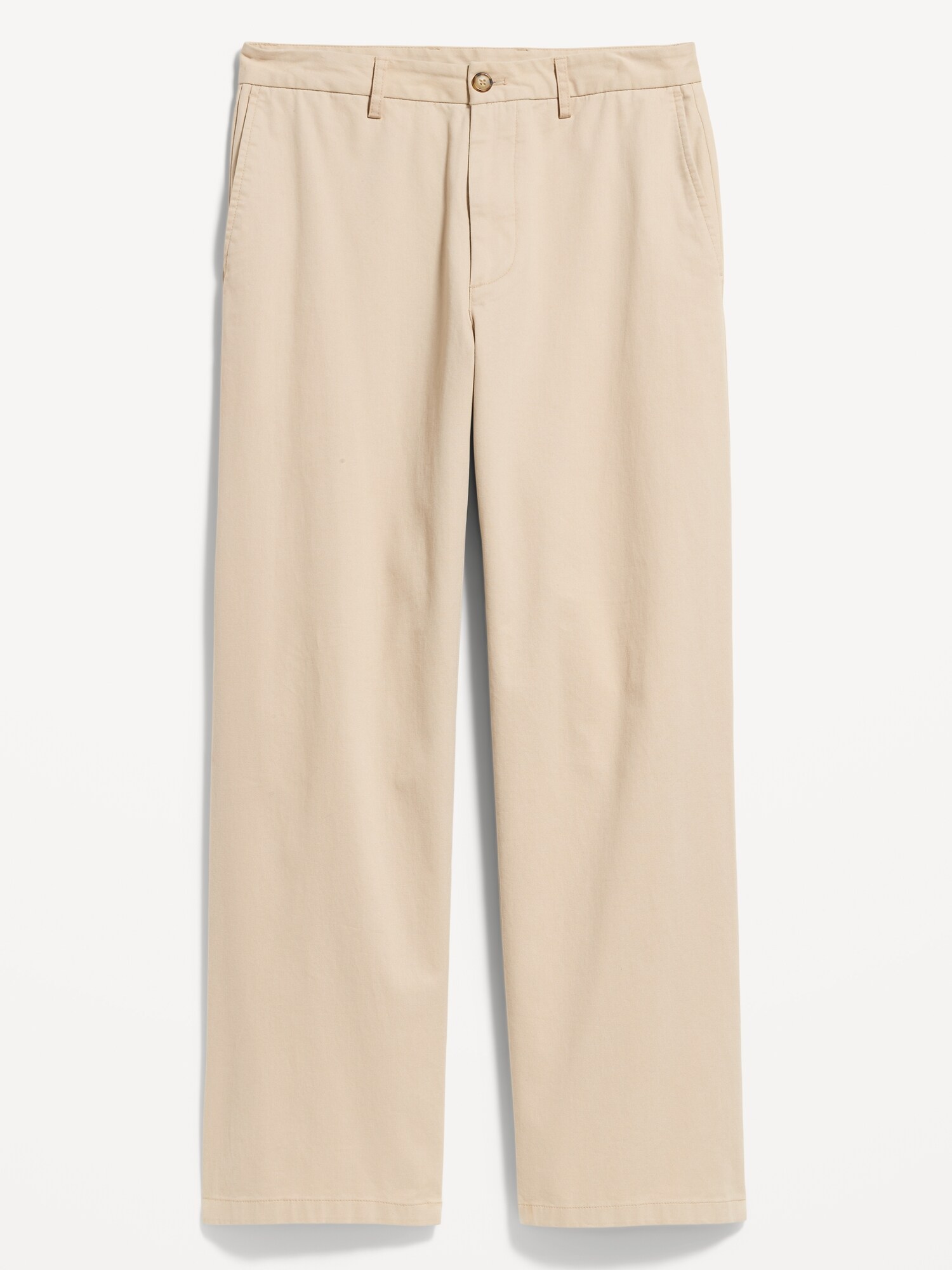 Мужские брюки Old Navy Baggy Built-In Flex Rotation Chino, цвет: Серо-бежевый — фото 5