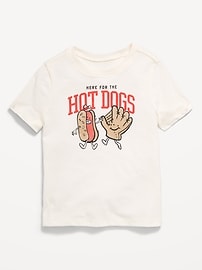 Image number 1 showing, Short-Sleeve Unisex Graphic T-Shirt for Toddler