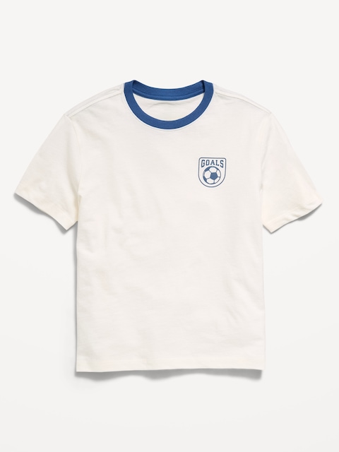 Softest Short-Sleeve Graphic T-Shirt for Boys
