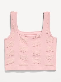 Image number 3 showing, Seamless Longline Bow Bra for Girls