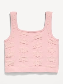 Image number 2 showing, Seamless Longline Bow Bra for Girls