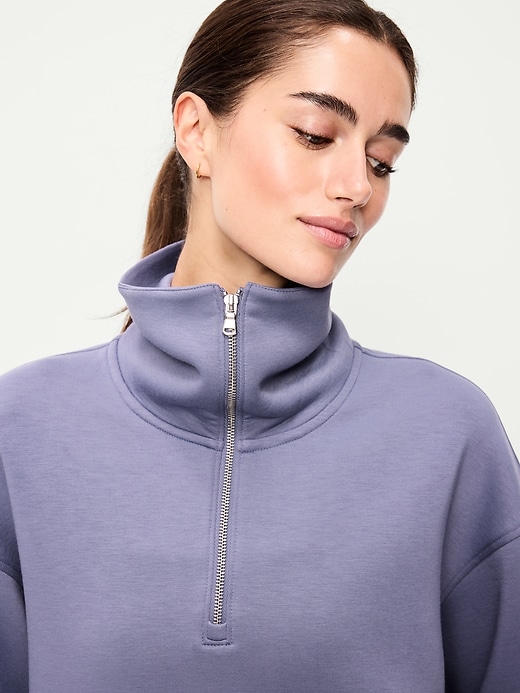 Image number 5 showing, Bounce Fleece Half-Zip Pullover Sweatshirt
