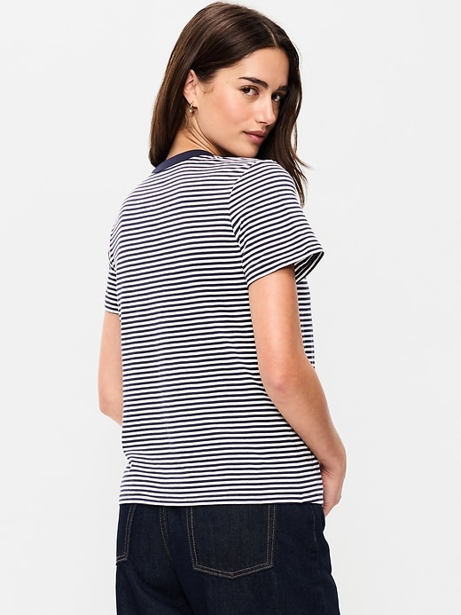 Image number 2 showing, EveryWear Crew-Neck Striped T-Shirt