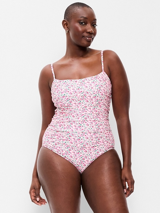 Image number 5 showing, Ruched One-Piece Swimsuit