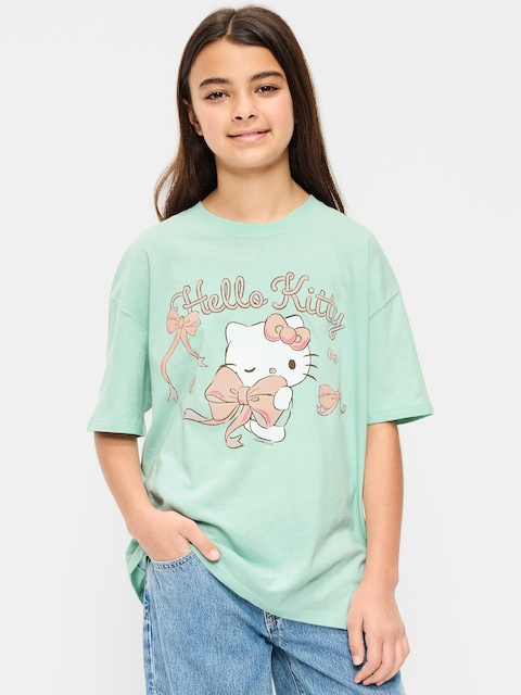 Hello Kitty® Oversized Graphic T-Shirt for Girls