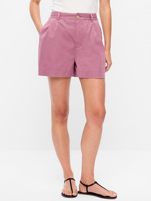 Image number 2 showing, High-Waisted OGC Chino Shorts -- 6-inch inseam