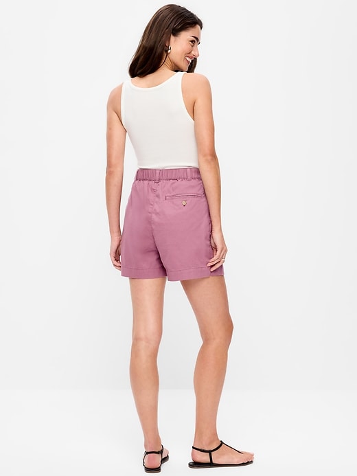 Image number 3 showing, High-Waisted OGC Chino Shorts -- 6-inch inseam