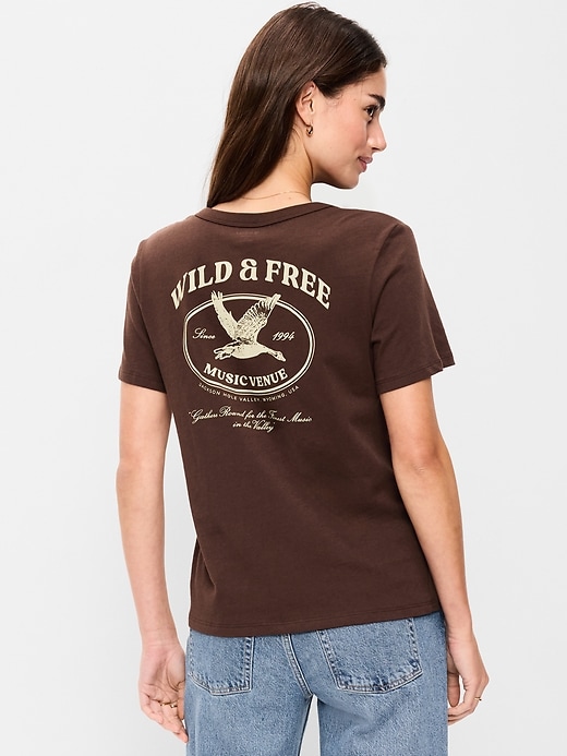 Image number 2 showing, EveryWear Crew-Neck Graphic T-Shirt