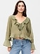 Bell-Sleeve Ruffle Top - image 5