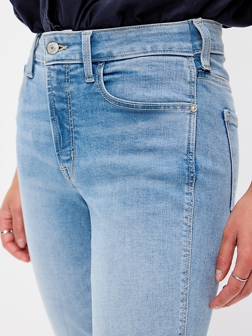 Image number 5 showing, High-Waisted Rockstar Super-Skinny Jeans