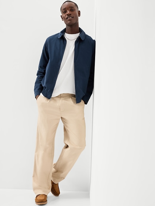 Image number 3 showing, Twill Harrington Jacket