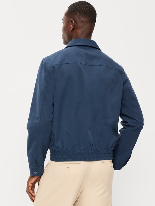 Image number 2 showing, Twill Harrington Jacket