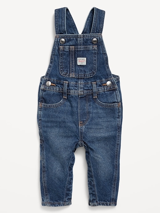 Image number 2 showing, Unisex Workwear Jean Overalls for Baby