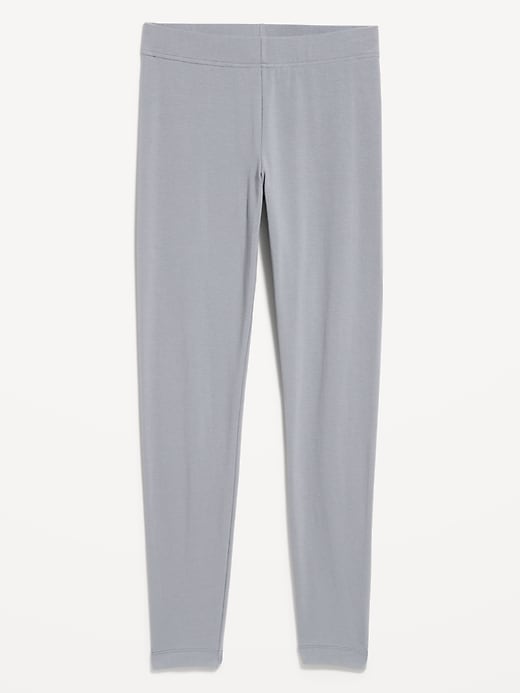 Image number 1 showing, High-Waisted Jersey Fashion Layering Leggings