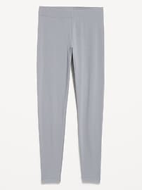 Image number 2 showing, High-Waisted Jersey Fashion Layering Leggings