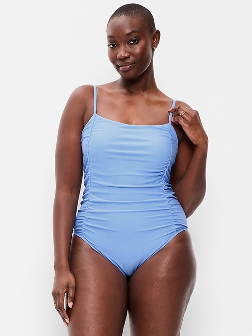 Image number 5 showing, Ruched One-Piece Swimsuit