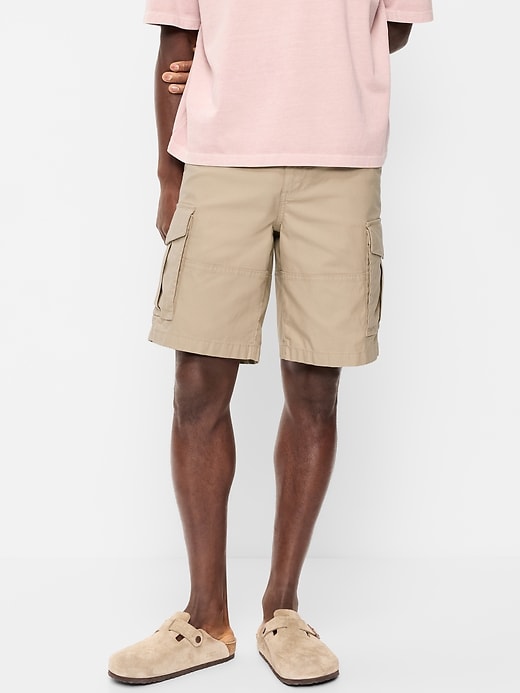 Image number 2 showing, 90's Loose Lived-In Cargo Shorts -- 10-inch inseam