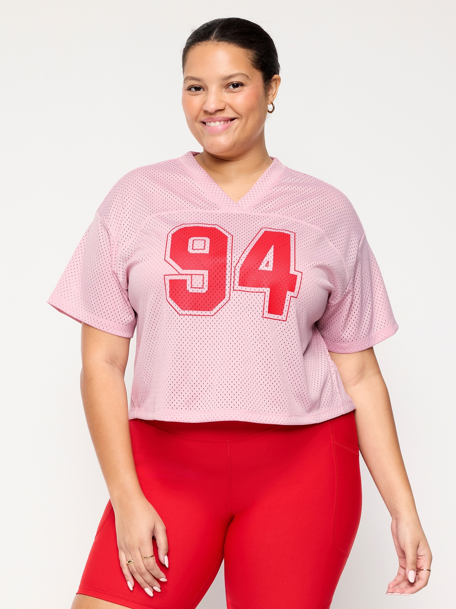 Mesh Jersey Football Top