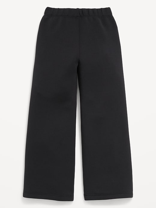 Image number 2 showing, High-Waisted Bounce Fleece Wide-Leg Sweatpants for Girls