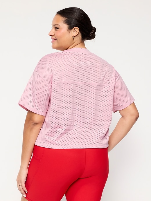 Image number 3 showing, Mesh Jersey Football Top