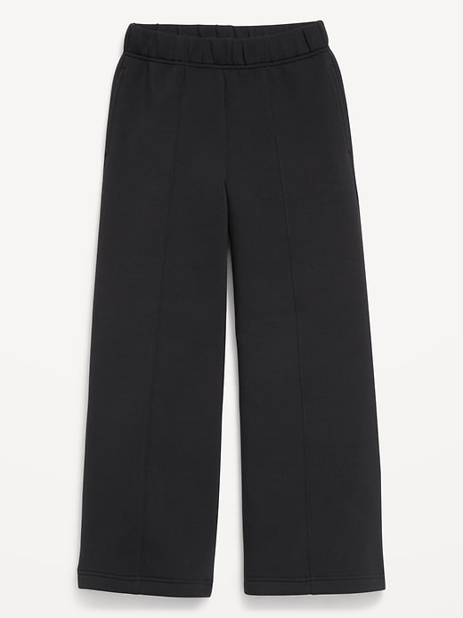 Image number 1 showing, High-Waisted Bounce Fleece Wide-Leg Sweatpants for Girls