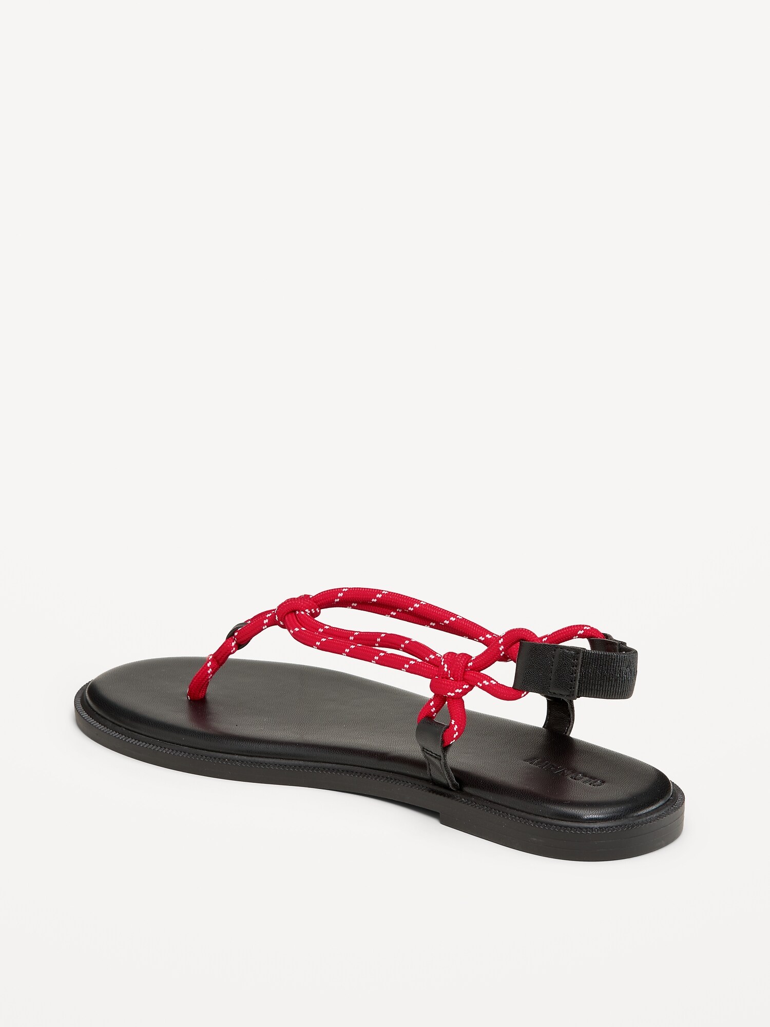 Женские сандалии Old Navy Knotted Rope Thong Sandal for Women, цвет: Красный — фото 5