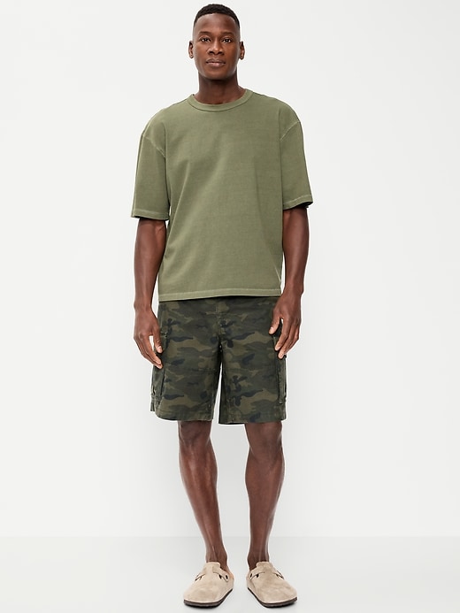 Image number 1 showing, 90's Loose Lived-In Cargo Shorts -- 10-inch inseam